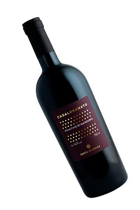 Vinho Italiano Tinto Casalgranato Primitivo Di Manduria 750ml na internet