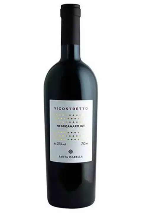 Vinho Italiano Tinto Santa Isabella Vicostretto Negroamaro 750ml - comprar online