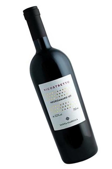 Vinho Italiano Tinto Santa Isabella Vicostretto Negroamaro 750ml na internet