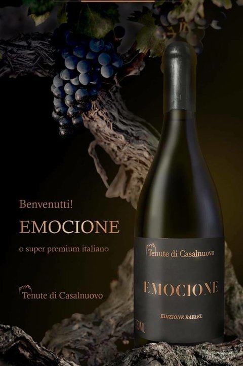 Vinho Italiano Tinto Tenute Di Casalnuovo Emocione 750ml - EMPÓRIO ITIÊ