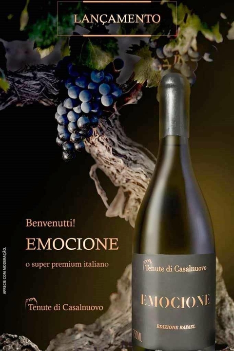 Vinho Italiano Tinto Kit 6 Tenute Di Casalnuovo Emocione 750ml na internet