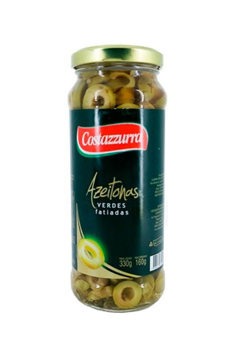 Costazzurra Azeitona Verde Fatiada 320gr - comprar online