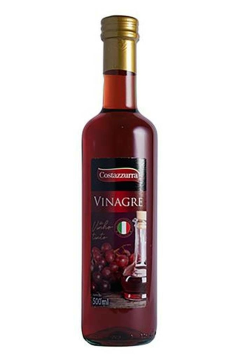 Vinagre Italiano De Vinho Tinto Costazzurra 500ml na internet