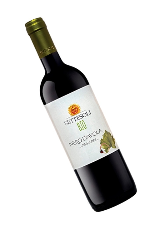 Vinho Italiano Tinto Settesoli Bio Nero Davola 750ml na internet