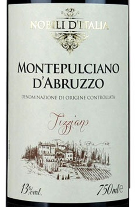 Vinho Italiano Tinto Nobili Montepulciano D´Abruzzo 750ml - comprar online