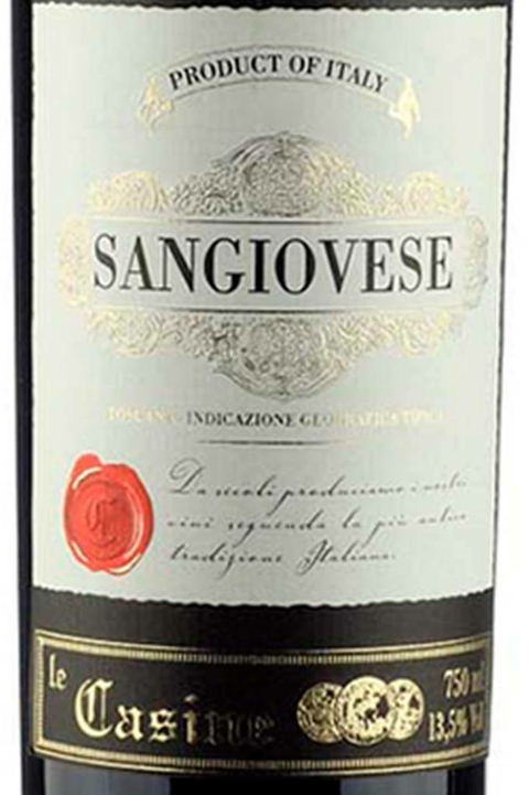 Vinho Italiano Tinto Le Casine Sangiovese 750ml - comprar online