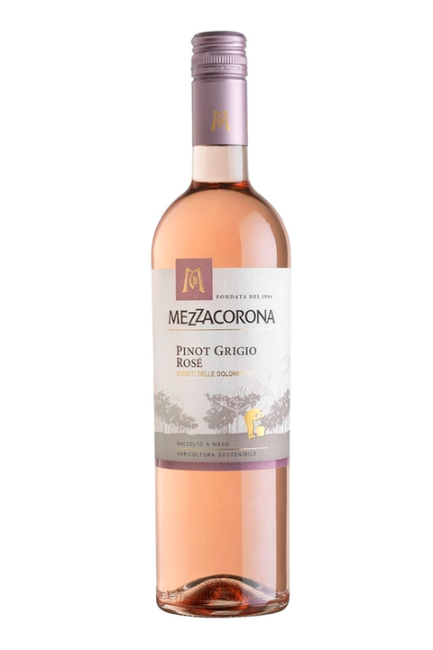 Vinho Italiano Rosé Mezzacorona Pinot Grigio 750ml