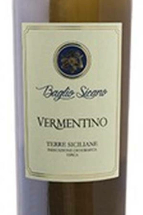Vinho Italiano Branco Vermentino Baglio Sicano IGT 750ml - comprar online