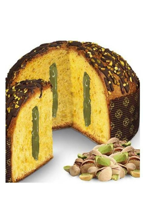 Fraccaro Panetone Italiano Pistache Lata 750gr - comprar online