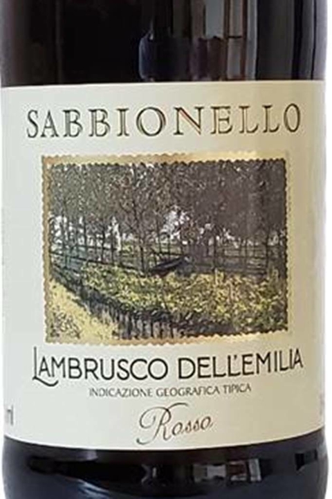 Vinho Italiano Tinto Lambrusco Sabbionello Dell' Emilia 750ml - comprar online