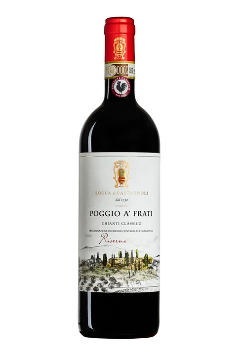 Vinho Italiano Tinto Rocca Di Castagnoli Chianti Clássico Poggio Afrati Riserva 750ml