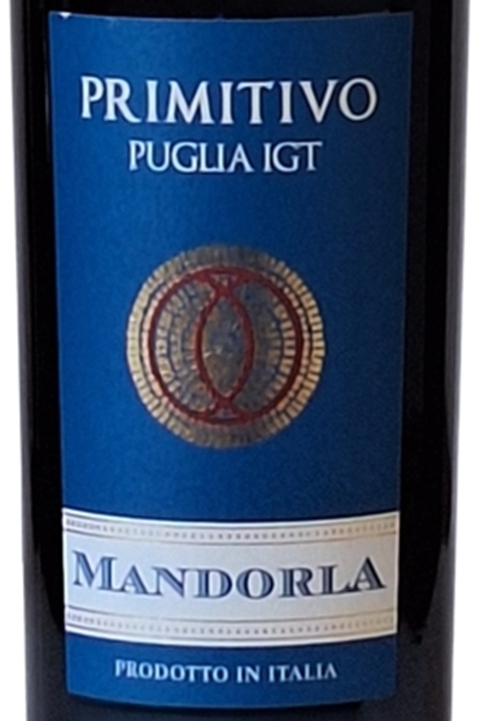 Vinho Italiano Tinto Mandorla Primitivo 750ml na internet