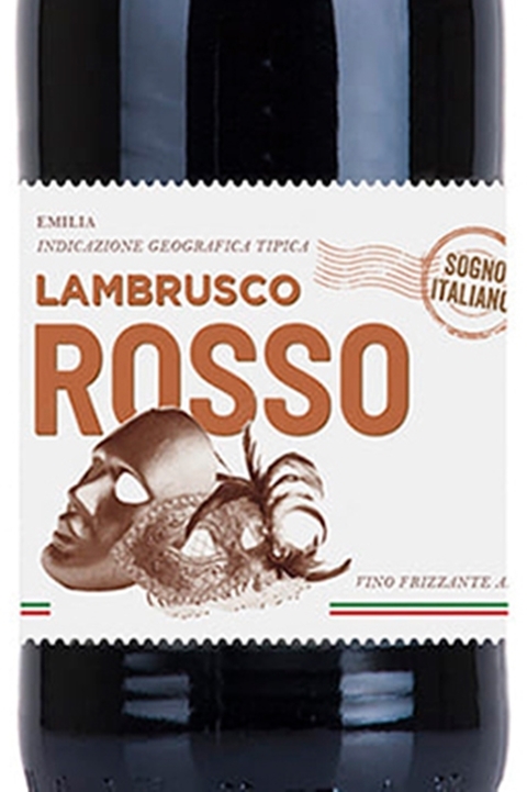 Vinho Italiano Tinto Lambrusco Sogno 750ml - comprar online
