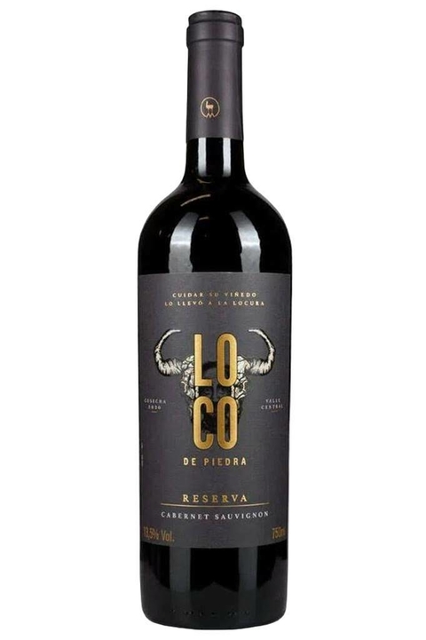 Vinho Chileno Tinto Loco Di Piedra Cabernet Sauvignon Reserva 750ml