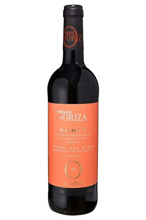 Vinho Espanhol Tinto Condado de Oriza Roble 750ml