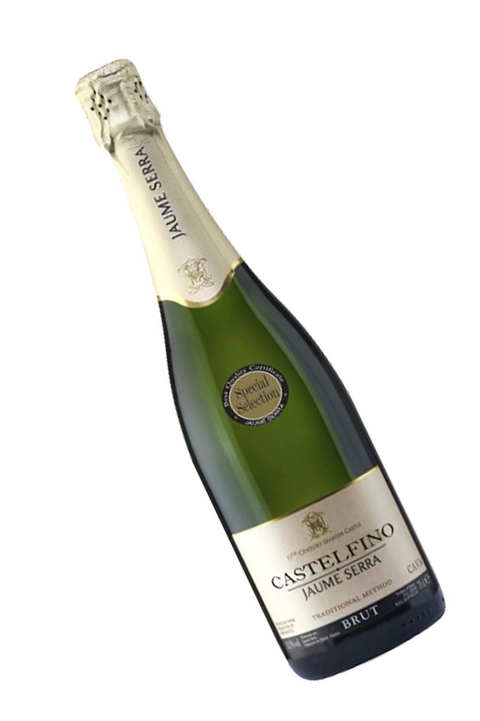 Vinho Espanhol Branco Cava Castelfino Brut Jaume Serra 750ml na internet