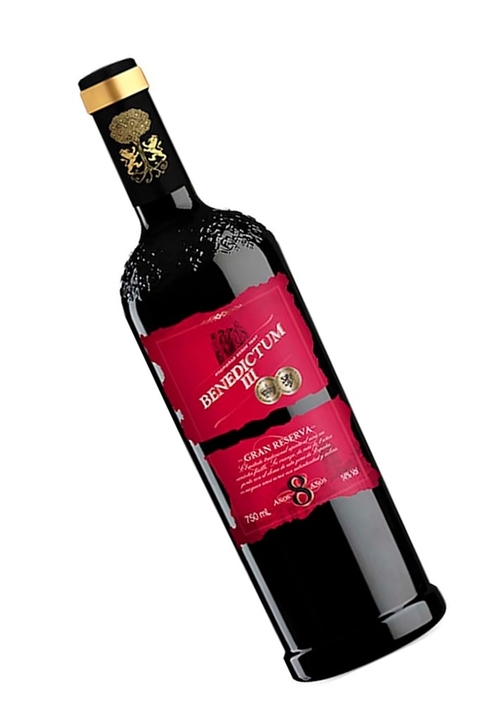 Vinho Espanhol Tinto Benedictum III 8 Anos Gran Reserva 750ml - comprar online