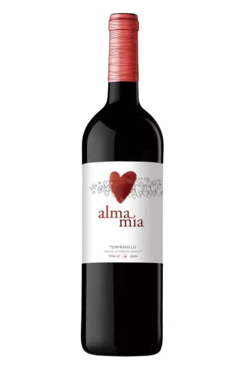 Vinho Espanhol Tinto Alma Mia Tempranillo 750ml