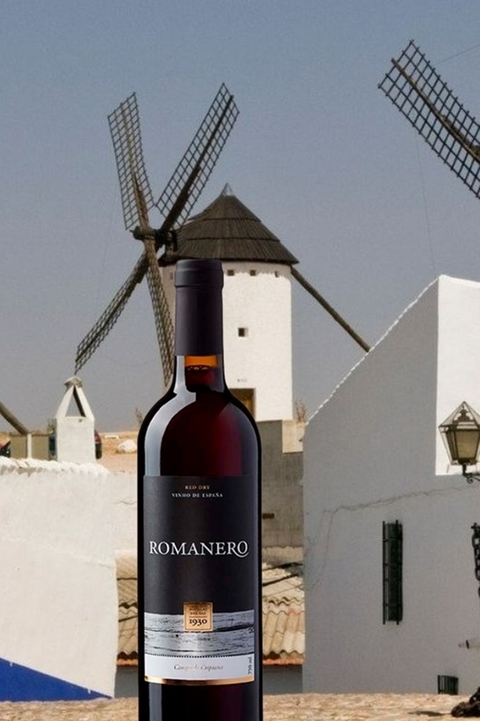 Vinho Espanhol Tinto Romanero Tempranillo 750ml - EMPÓRIO ITIÊ