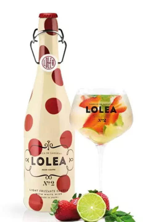 Vinho Espanhol Branco Sangria Espanhola Lolea 750ml na internet