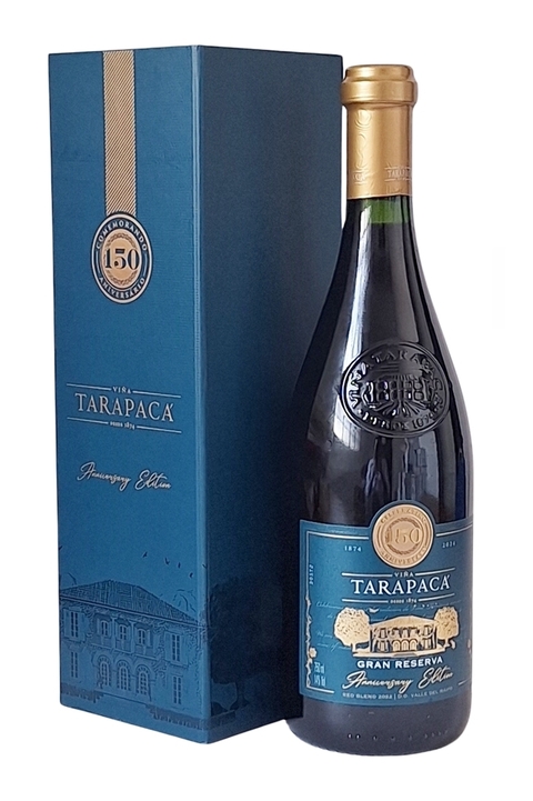 Vinho Chileno Tinto Tarapacá 150 Anos Blend Gran Reserva 750ml na internet