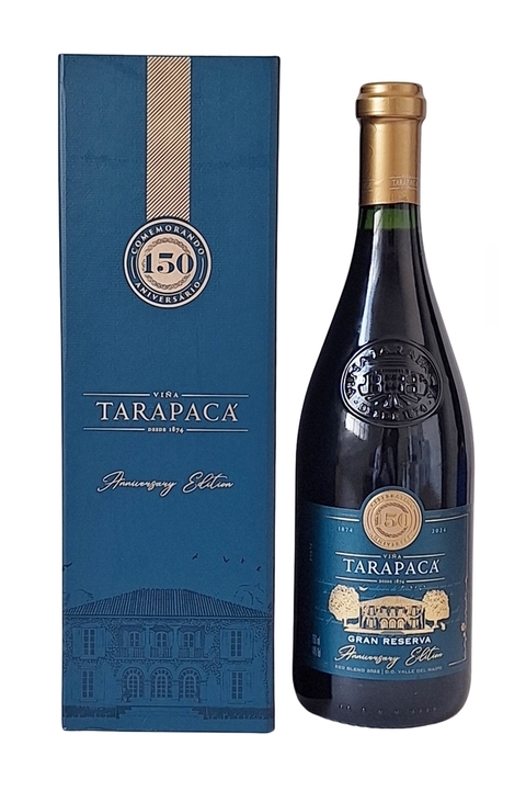 Vinho Chileno Tinto Tarapacá 150 Anos Blend Gran Reserva 750ml - comprar online