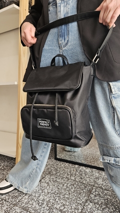 Bolso Marinero Sirio Negro - Perfect Trendy