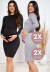 Kit 2 Vestidos Gestante e Pós Parto Amamentação REF: VGA3 + BAG + CL1 - comprar online