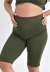 Bermuda Fitness Gestante | O Básico Confortável Verde REF: BFG1