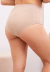 Calcinha Microfibra Poliamida Cintura Alta Corte Anatômico Bege REF: CLN1 - comprar online