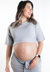 Cropped Moletinho Cinza | REF: CROP1 - comprar online