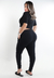Imagem do Conjunto de Blusinha e Calça com Regulagem e Bolso Preto REF: CMC1