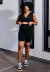 Conjunto Fitness Gestante Maternidade Conforto Preto REF: CFG1 na internet