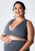 Cropped Fitnes Gestante e Amamentação Plus Size Cinza | REF: CROPP2
