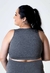 Cropped Fitnes Gestante e Amamentação Plus Size Cinza | REF: CROPP2 na internet