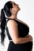 Cropped Fitnes Gestante e Amamentação Plus Size Preto | REF: CROPP2 - comprar online