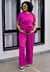 Conjunto Blusa Amamentação e Calça Pink | REF: CEV3 - Loja de Roupas para Grávidas | secuida.mamãe 