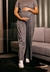 Calça Gestante Pantalona Canelada com Elástico e Bolso Grafite REF: CGPC1 na internet