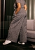 Calça Gestante Pantalona Canelada com Elástico e Bolso Grafite REF: CGPC1 - comprar online