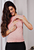 Regata Amamentação Gestantes Canelado Ultra Confort Rosé REF: CGA1 - Loja de Roupas para Grávidas | secuida.mamãe 