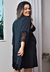 Kit Camisola Amamentação + Robe Slim Line Detalhes em Renda Preto | CRB3 - loja online