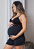Kit Baby Doll Slim Line + Robe Slim Line Detalhes em Renda Preto| CRB1 - loja online