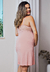 Kit Camisola Amamentação + Robe Slim Line Detalhes em Renda Rosé | CRB3 - loja online