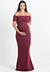 Vestido Sereia Ombro a Ombro Marsala REF: VSG9 - comprar online