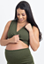 Conjunto Fitness Gestante Maternidade Conforto Verde Militar REF: CFG1 - Loja de Roupas para Grávidas | secuida.mamãe 