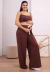Calça Gestante ConfortChic com Regulagem Avelã REF: JMN1 - loja online