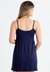 Camisola de Amamentação Micro Sensitivy Azul Marinho | REF: PJSCM2 - Loja de Roupas para Grávidas | secuida.mamãe 