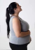 Regata Amamentação Gestante Canelado Plus Size Cinza - REF: CGPA1 - Loja de Roupas para Grávidas | secuida.mamãe 