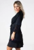 Robe Slim Line Preto Detalhes em Renda | RCR2 - loja online
