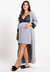 Kit Camisola Gestante & Amamentação + Robe ComfyNight Detalhes em Renda | CRC1